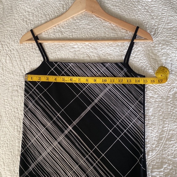 Vintage Robert Kitchen Black and White Graphic Cami 🇨🇦 Made in Canada 🇨🇦 - Picture 7 of 7